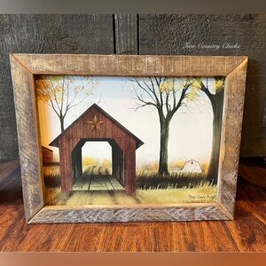Billy Jacobs Framed Print - Bucks County Bridge